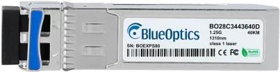Bild von Kompatibler Huawei CSFP-GE-FE-BIDI4-31 BlueOptics BO28C3443640D cSFP Transceiver, LC-Duplex, 1000BASE-2BX-U, Singlemode Fiber, TX:1310nm/RX:1490nm, 40KM, 0°C/+70°C, DDM (CSFP-GE-FE-BIDI4-31-BO)