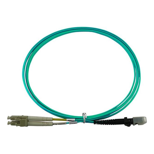 Bild von BlueOptics Duplex LWL Patchkabel MTRJ-LC Multimode OM3 0.5 Meter (0.50 m)