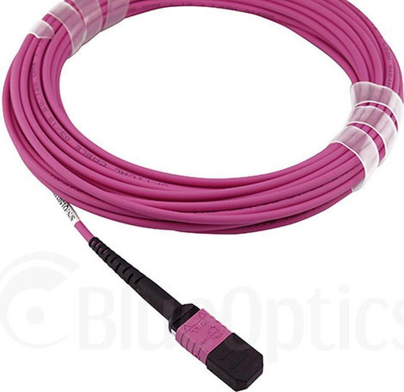 Bild von BlueOptics SFP5252FU3MKB Glasfaserkabel 3 m MPO OM4 Magenta (SFP5252FU3MKB)