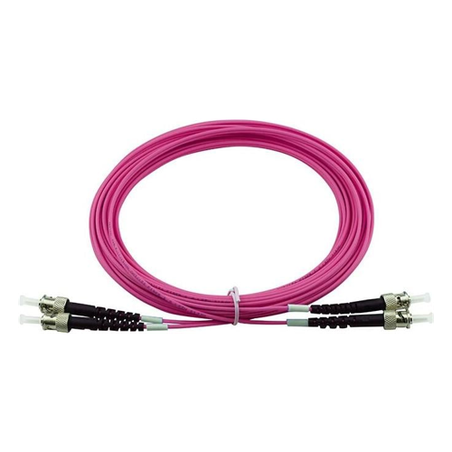 Bild von BlueOptics Duplex LWL Patchkabel ST-ST Multimode OM4 7.5 Meter