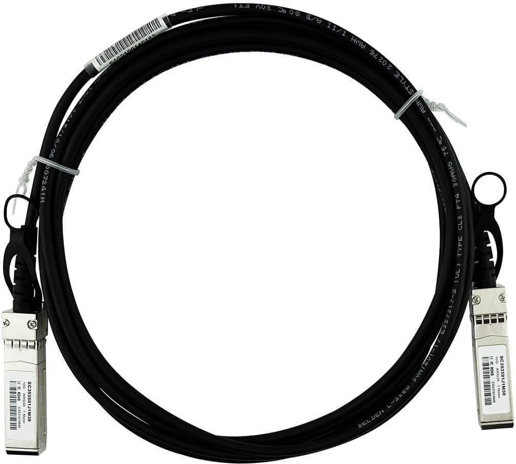 Bild von CBO Zyxel DAC10G-1M kompatibles BlueLAN DAC SFP+ SC353501J1M30, Transceiver, Schwarz