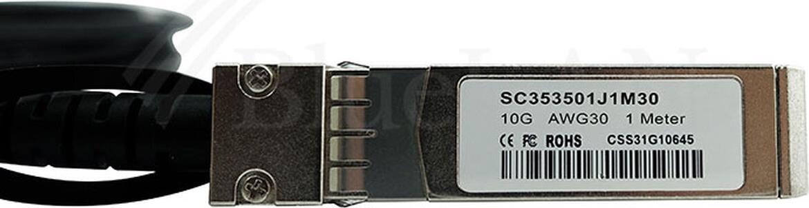 Bild von CBO Tyco TE Connectivity 2053649-3 kompatibles BlueLAN DAC SFP+ SC353501J3M30, Transceiver, Schwarz