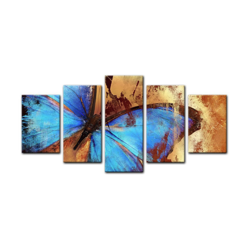 Bild von Bilderdepot24 Leinwandbild Schmetterling – Ein farbenfrohes Dekorationselement für Ihr Zuhause