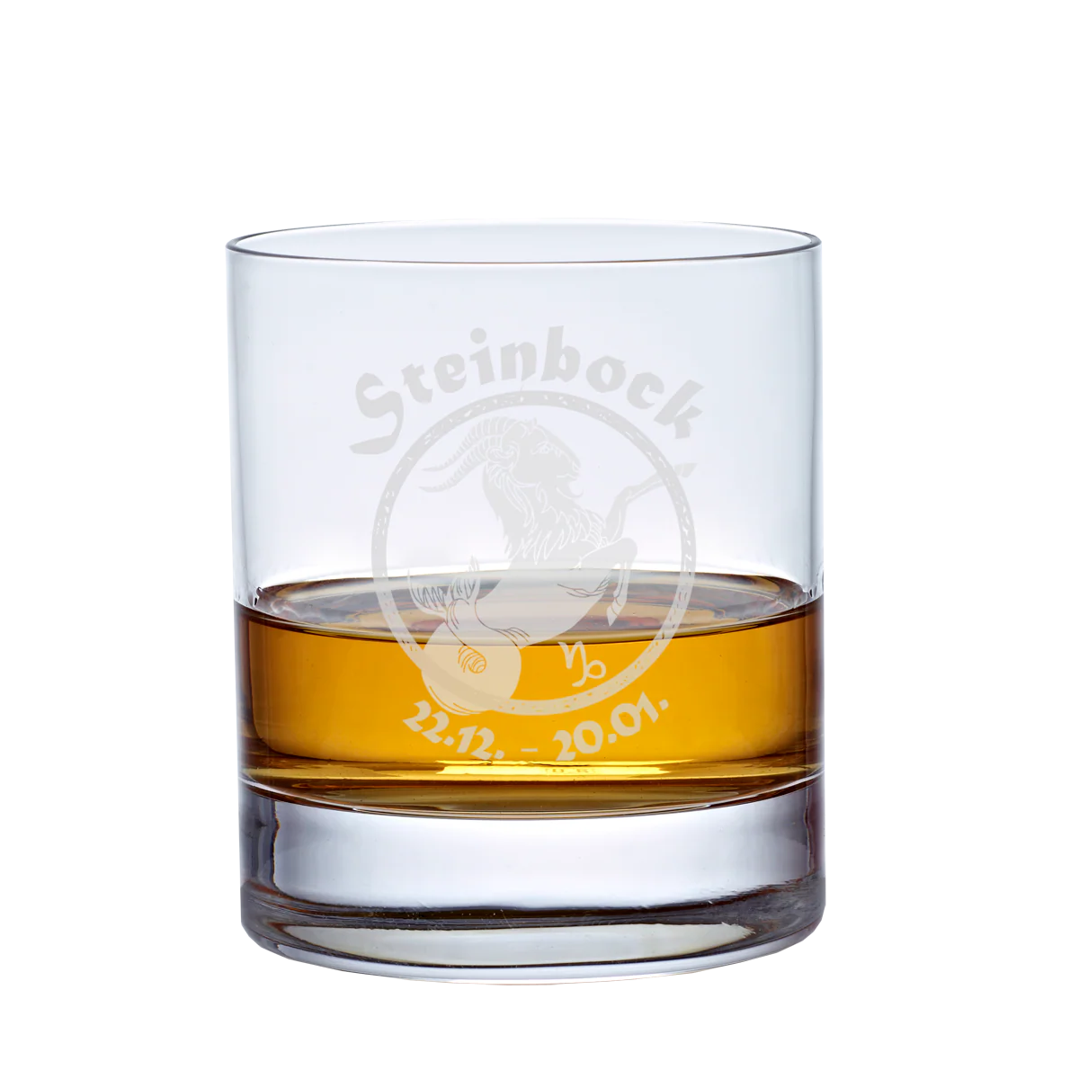 Bild von Whiskyglas (320ml) mit Sternzeichen Stier
