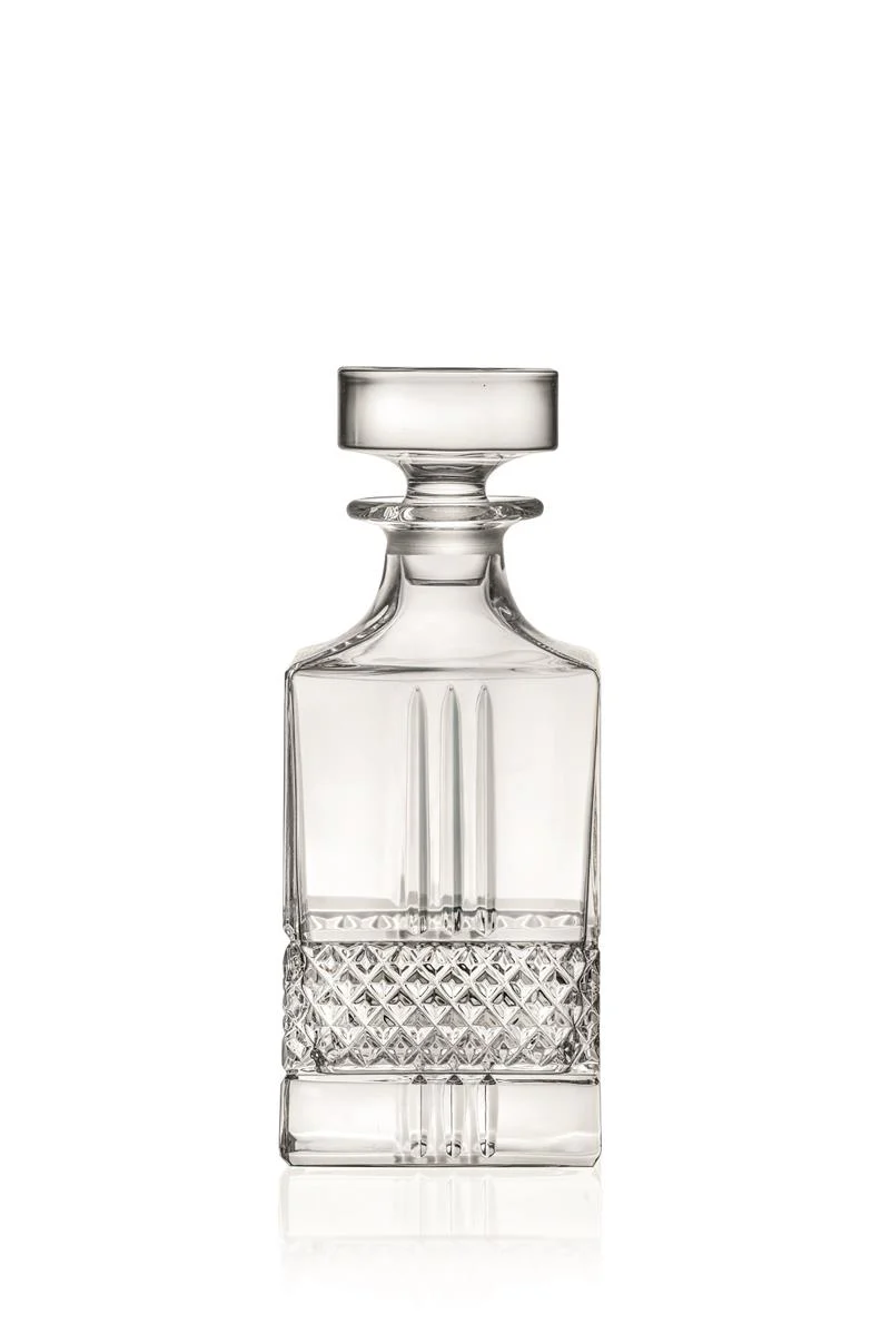 Bild von Karaffe Dekanter mit Stopfen Whisky Likör Brillante Retro Nostalgie 850 ml
