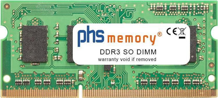 Bild von PHS-memory 4GB RAM Speicher für Acer TravelMate P253-E-B9604G50Maks DDR3 SO DIMM 1333MHz (Acer TravelMate P2 P253-E-B9604G50Maks, 1 x 4GB), RAM Modellspezifisch