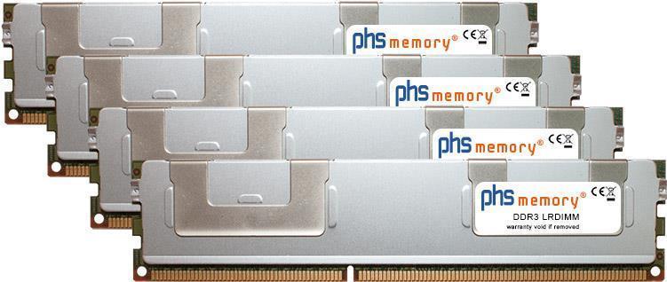 Bild von PHS-memory 128GB (4x32GB) Kit RAM Speicher für Supermicro H8SGL DDR3 LRDIMM (Supermicro H8SGL, 4 x 32GB), RAM Modellspezifisch