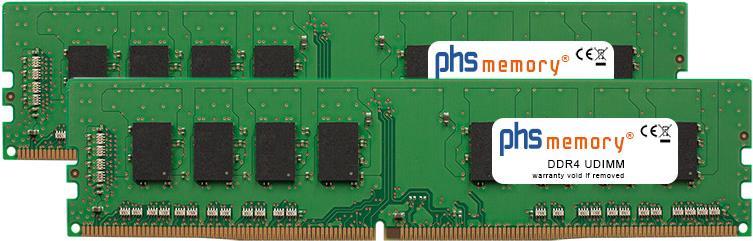 Bild von PHS-memory 16GB (2x8GB) Kit RAM Speicher für QNAP TS-977XU DDR4 UDIMM 2400MHz (TS-977XU, 2 x 8GB), RAM Modellspezifisch