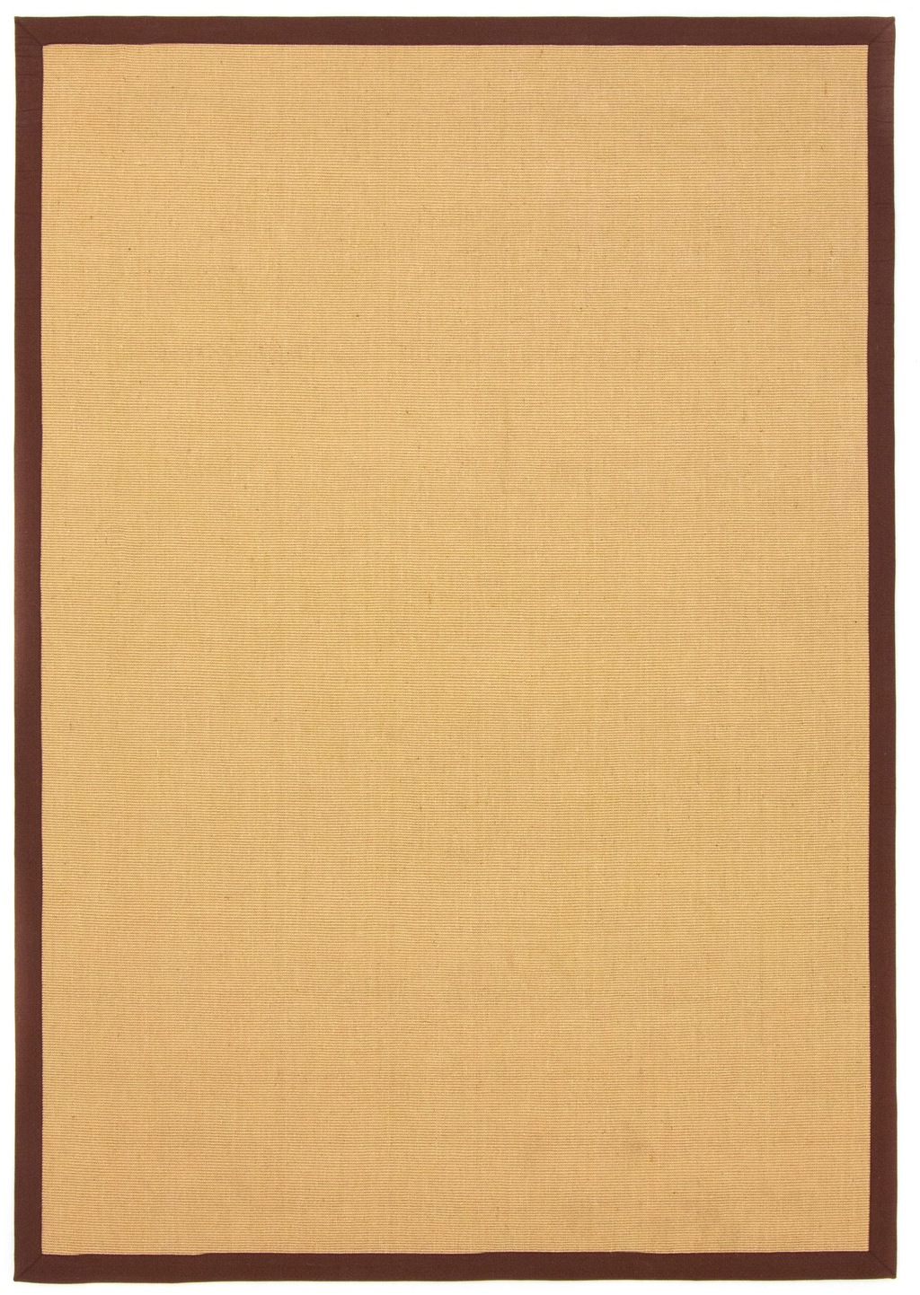 Bild von carpetfine Sisalteppich "Sisal", rechteckig, 5 mm Höhe, mit farbiger Bordüre, Anti Rutsch Rückseite
