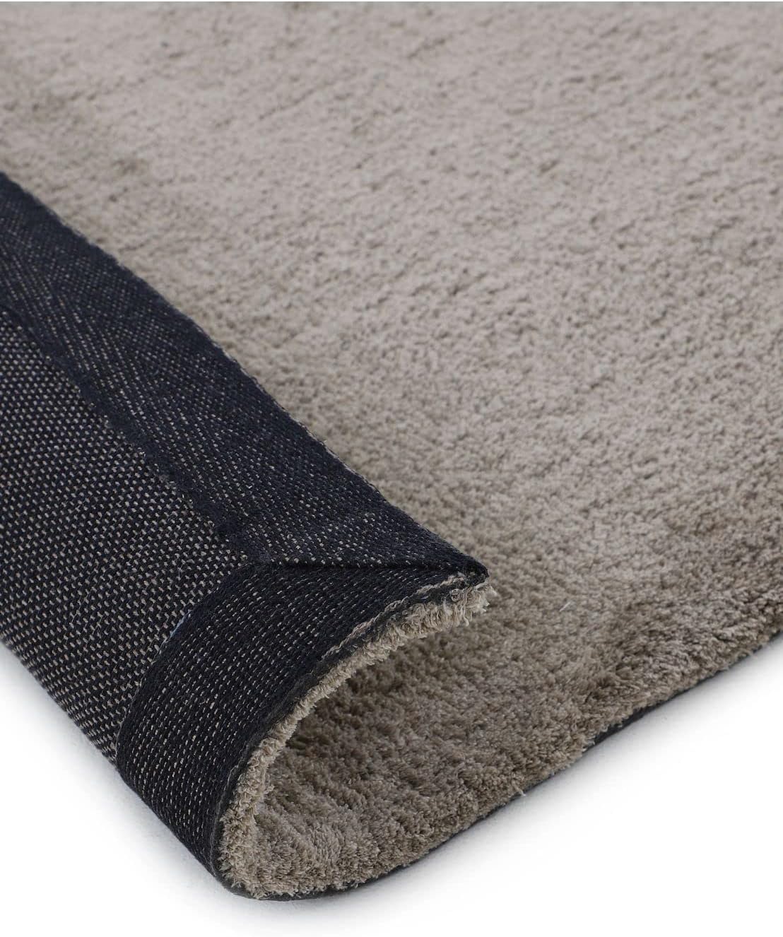 Bild von carpetfine Hochflorteppich Silky Blau Flauschig weicher Langflor Shaggy Teppich 120x170 cm für Wohnzimmer, Schlafzimmer & Kinderzimmer
