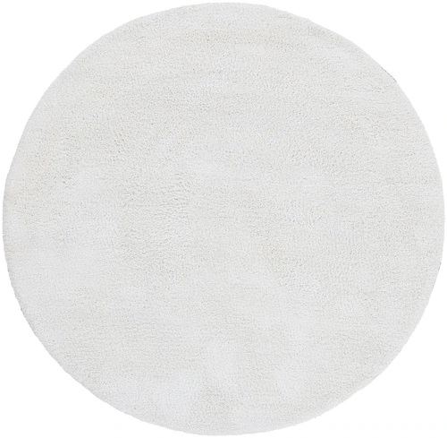 Bild von carpetfine Hochflorteppich Silky Rund Creme Flauschig weicher Langflor Shaggy Teppich Ø 200 cm für Wohnzimmer, Schlafzimmer & Kinderzimmer