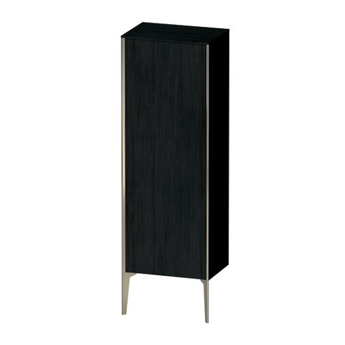 Bild von Duravit XViu Halbhochschrank Eiche Schwarz Matt 500x360x1330 mm