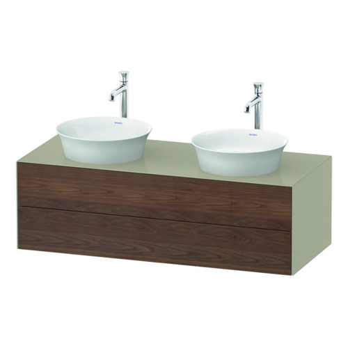 Bild von Eleganter Waschtischunterbau von Duravit: White Tulip