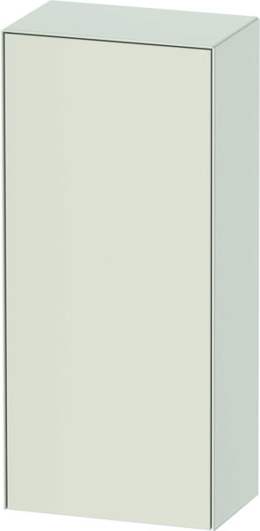Bild von Duravit White Tulip Halbhochschrank, Breite 400 x Tiefe 240mm, 1 Tür Anschlag rechts Tip-on Öffnung, WT1322R, Farbe: Nordic Weiß Seidenmatt Lack