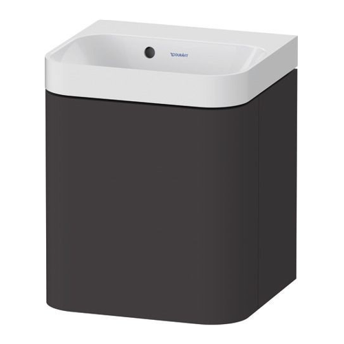 Bild von Duravit Happy D.2 Plus c-shaped Set wandhängend – Graphit