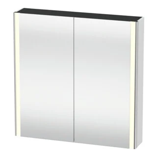 Bild von Duravit XSquare Spiegelschrank Weiß 800x155x800 mm - XS7112018180000 XS7112018180000
