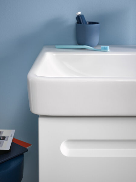 Bild von Duravit Duravit No.1 Möbelwaschtisch mit Waschtischunterbau und Spiegel 550x450x2000 mm - N101520181 N10152018180000