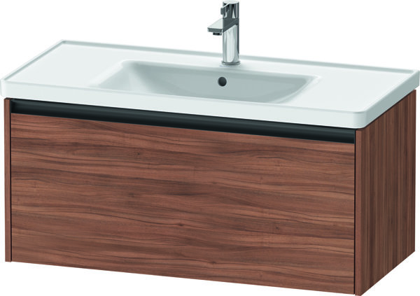 Bild von Duravit Ketho.2 Waschtischunterbau wandhängend Nussbaum Matt 984x455x440 mm - K25084079790000 K25084079790000