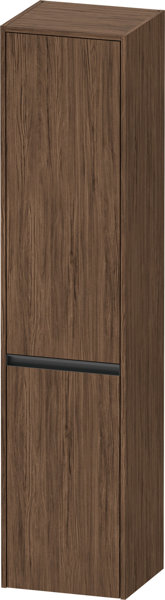 Bild von Duravit Ketho.2 Hochschrank, Anschlag rechts, 1760x400x360mm, K21329R, Farbe: Nussbaum Dunkel Dekor