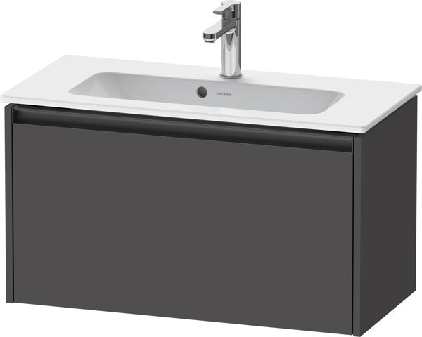 Bild von Duravit Ketho.2 Waschtischunterbau, 810x440x390mm, für ME by Starck 234263, K250560, Farbe: Graphit Matt Dekor