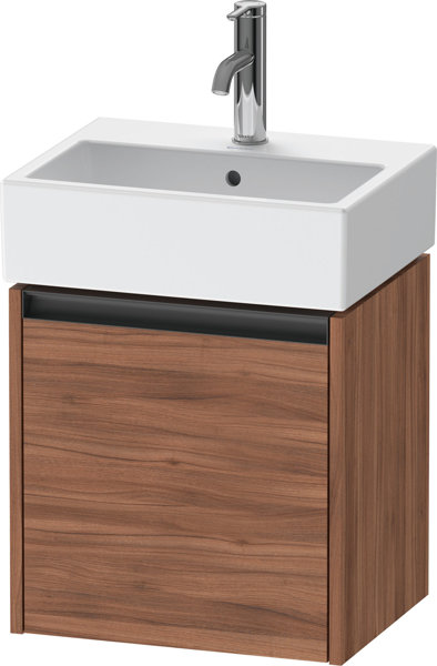 Bild von Duravit Ketho.2 Waschtischunterbau, Anschlag rechts, 434x440x338mm, für Vero Air 072445, K25070R, Farbe: Nussbaum Natur Dekor