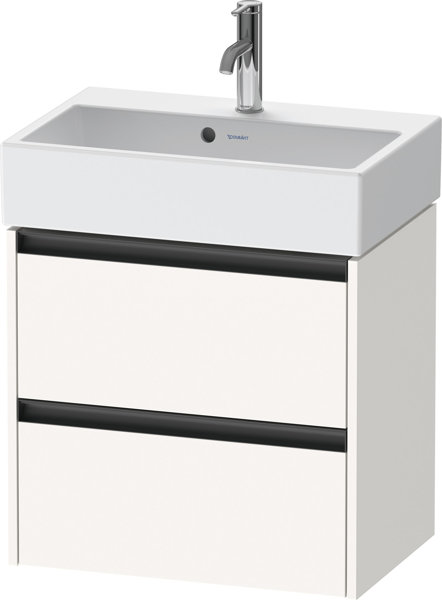 Bild von Duravit Ketho.2 Waschtischunterbau, Compact, 584x549x390mm, für Vero Air 236860, K252730, Farbe: Weiß Supermatt