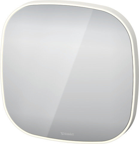Bild von Duravit Zencha LED Spiegel 50x500x500mm, mit Spiegelheizung, Sensor Version, ZE7055000000100