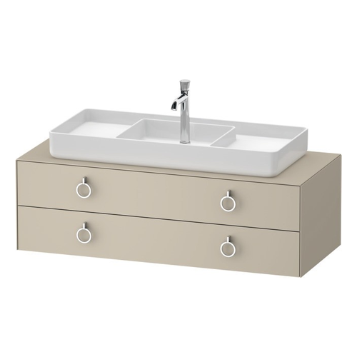 Bild von Duravit White Tulip Konsolenwaschtischunterbau – Elegant und Funktional