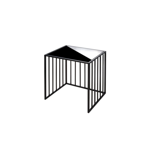 Bild von GILDE Beistelltisch Straight - schwarz - H. 55cm x B. 40,5cm