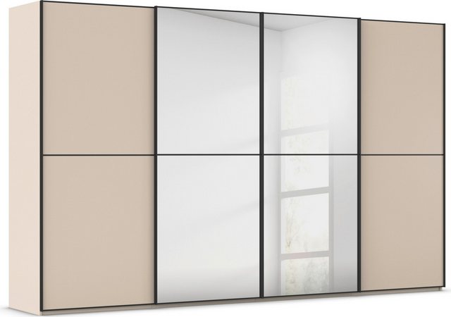 Bild von rauch Schwebetürenschrank "Scale-DUO", edle zweigeteilte Türen, Spiegel und 3 Zierleisten MADE IN GERMANY