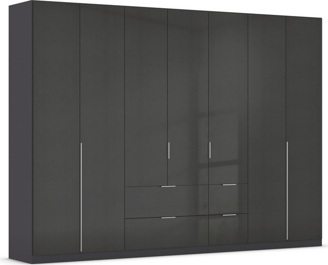 Bild von rauch Drehtürenschrank "Kleiderschrank Schrank Garderobe AGORDO mit Dekor- oder Hochglanzfront", mit Außenschubkästen, in 6 Breiten und 2 Höhen MADE IN GERMANY