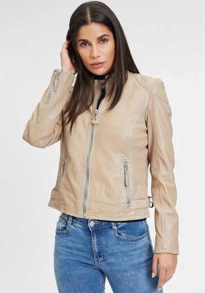Bild von Mauritius Lederjacke »GWFaiza«, mit Patch-Design am Ellenbogen
