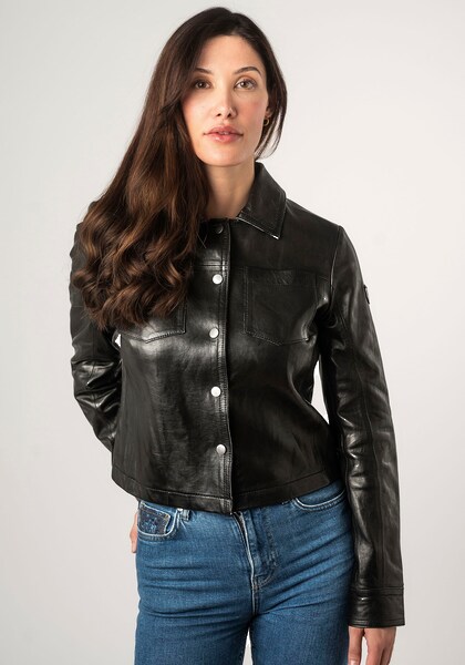 Bild von Mauritius Lederjacke »MWLefei«, mit Brusttaschen