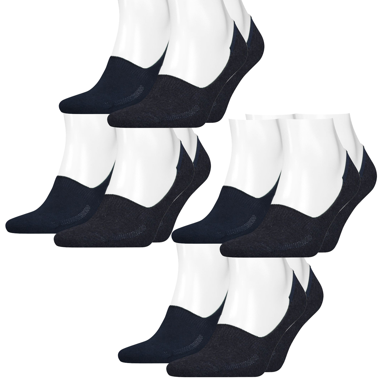 Bild von Levis Unisex Footies 168SF Low Rise 4er 6er 8er Multipack