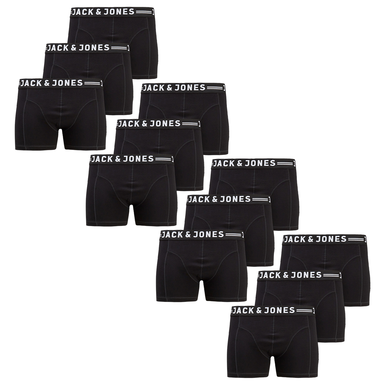 Bild von Jack & Jones Herren Boxershort SENSE - 6er 9er 12er PACK