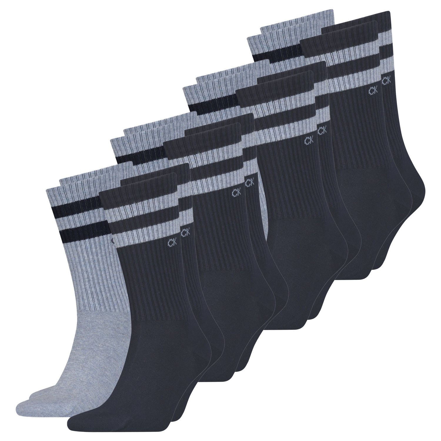 Bild von Calvin Klein Herren Socken STRIPES 4er, 6er, 8er Pack