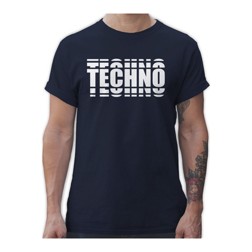 Bild von Shirtracer T-Shirt für Techno-Fans