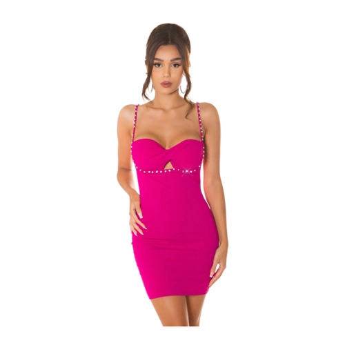 Bild von Rosa Sexy Minikleid von KouCla – Ein Blick auf das Party Outfit