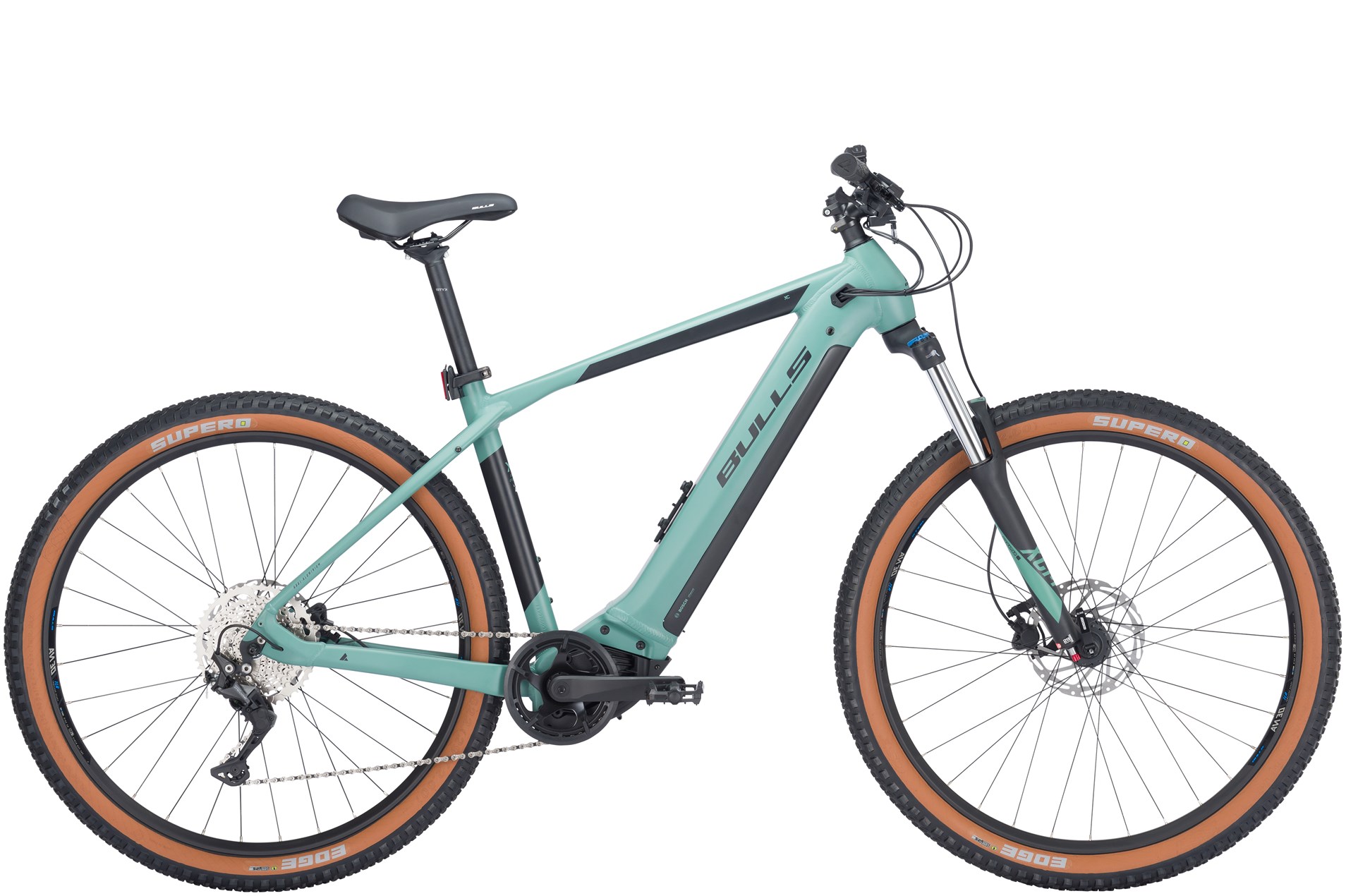 Bild von E-Bikes  Bulls Copperhead Evo 1 emerald . 2023 (Akkukapazität: 500 Wh / Rahmenhöhe: Körpergröße: 180-195 cm (L))