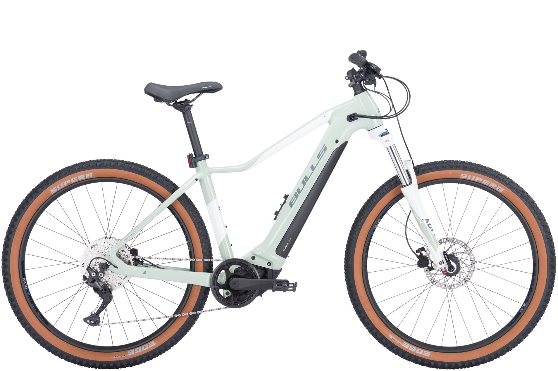Bild von E-Bikes  Bulls Aminga Eva 1 27,5" sage . 2023 (Rahmenhöhe Sport: 48 cm | 180 - 190 cm (Bulls) / Akkukapazität: 500 Wh)