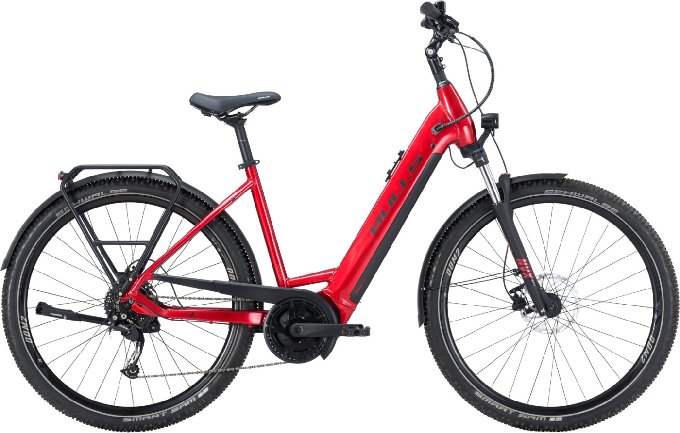 Bild von Damen E-Bike  Bulls Allground Evo Wave rot . 2023 (Rahmenh. Pegasus: 50 cm | Körpergrösse 160 - 170 cm / Akkukapazität: 750 Wh + 400€)