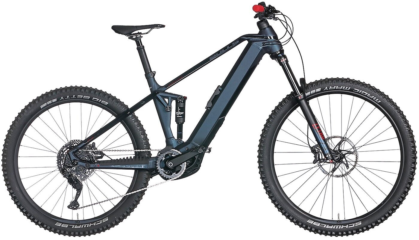 Bild von E-Bikes  Bulls Sonic Evo AM 1 blau . 2024 (Rahmenhöhe: Körpergröße: 160-175 cm (S) / Akkukapazität: 625Wh smart)