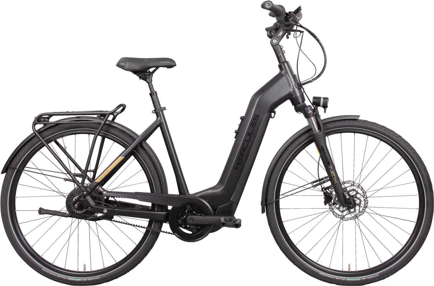 Bild von Hercules Intero I-F360 E-Bike Schwarz Modell 2023
