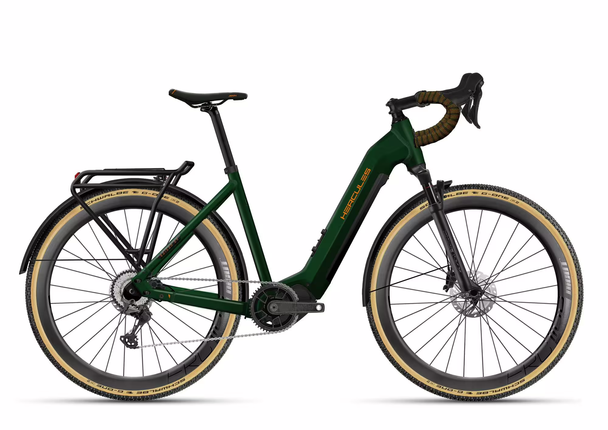 Bild von Hercules Edison GR I-11 dunkelgrün-matt 2022 28"; 630 Wh Wave