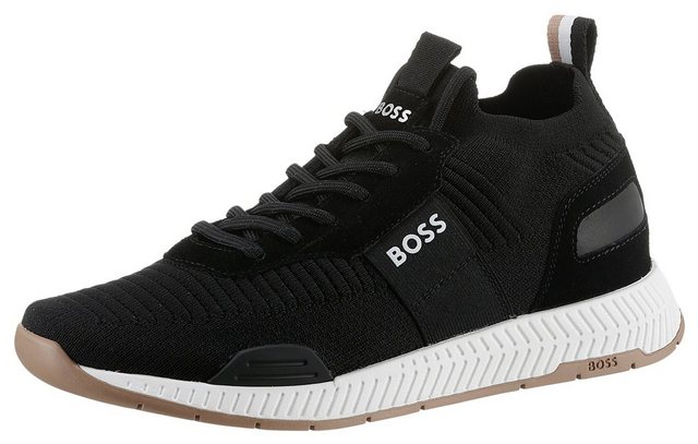 Bild von BOSS Titanium_Runn Slip-On Sneaker mit elastischem Einstieg, Freizeitschuh, Halbschuh, Schlupfschuh