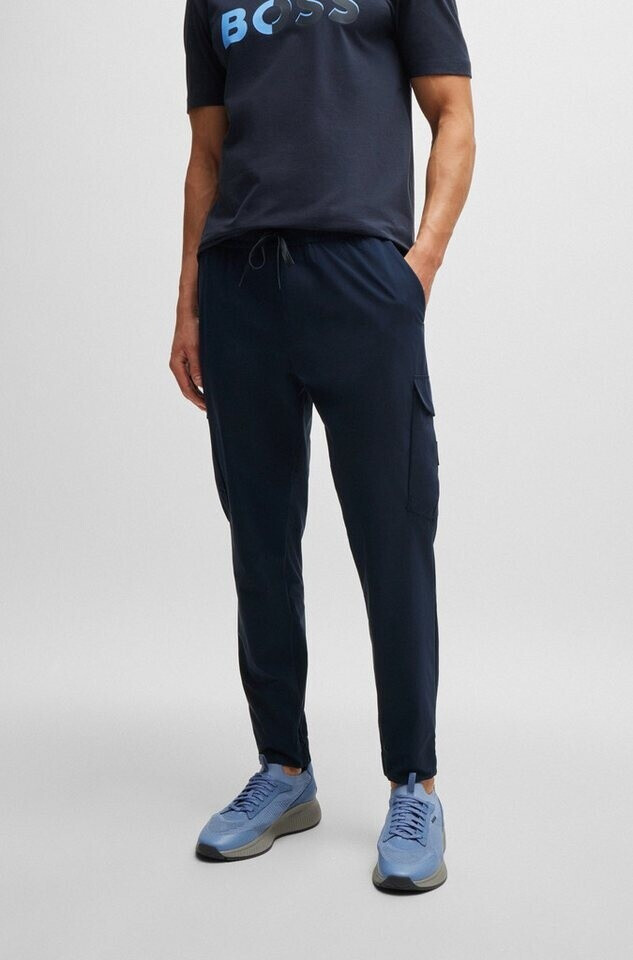 Bild von BOSS GREEN Cargohose T_Urbanex-CargoLight mit elastischem Bund und Kordelzug