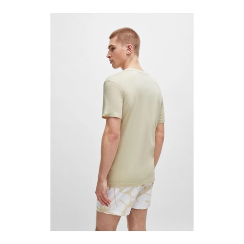 Bild von BOSS Herren T-Shirt RN mit großem Markenprint