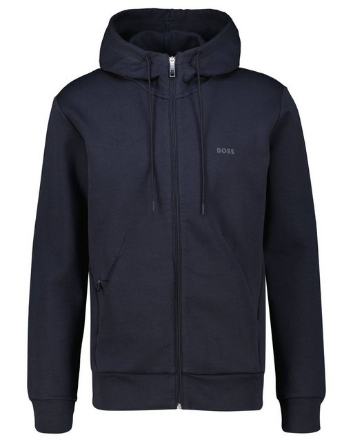 Bild von BOSS Sweatjacke Herren Sweatjacke mit Kapuze SAGGY (1-tlg)