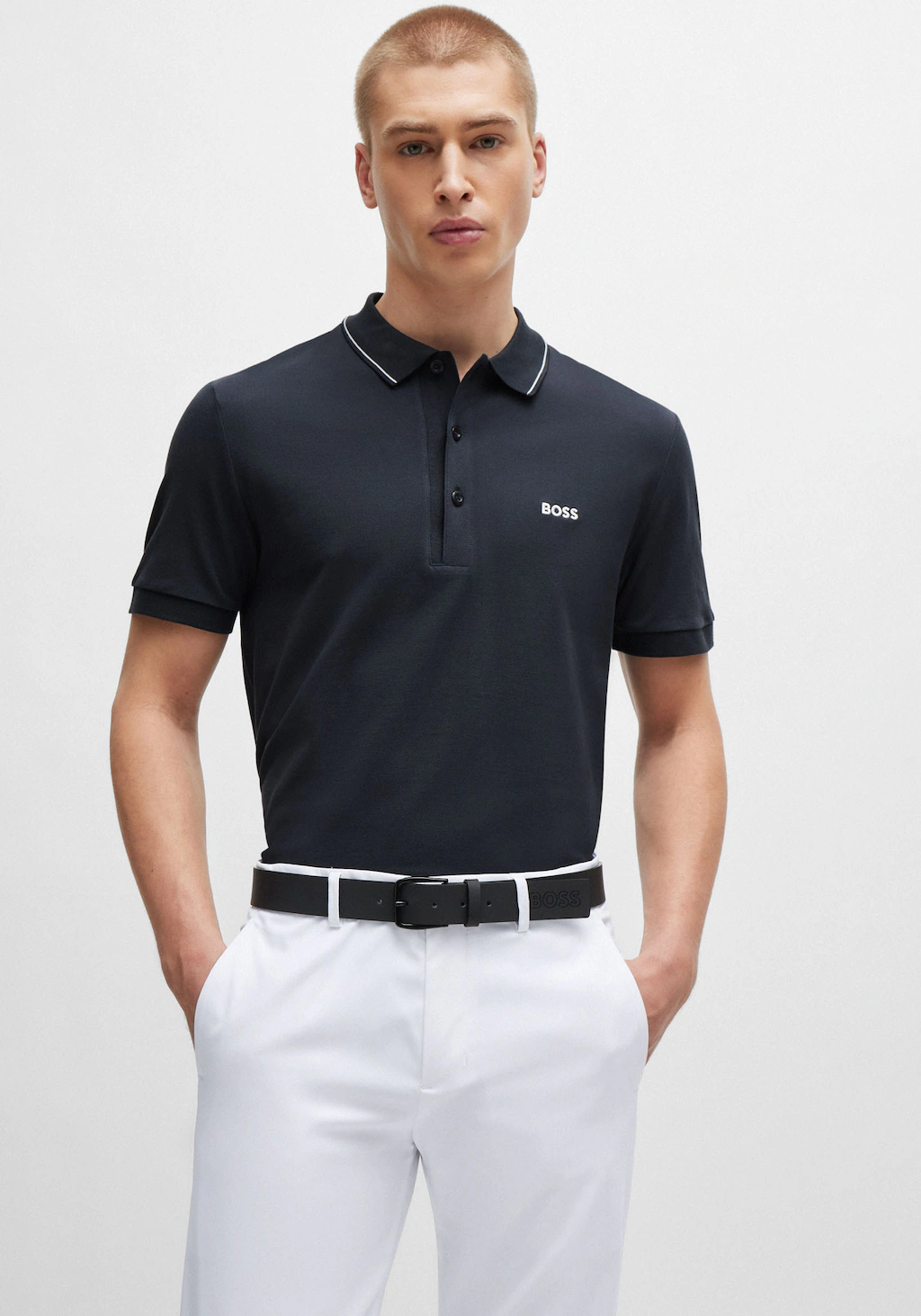 Bild von BOSS GREEN Poloshirt "Paule 4", mit Polokragen