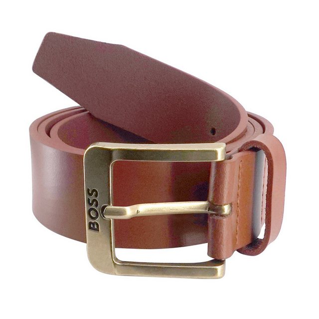 Bild von BOSS 50512795-210 Herrengürtel Leder Mittelbraun Jemio